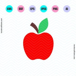 Apple Svg Apple Png Fruit Svg Dxf Apple Clipart Pdf Eps Apple Files For Cricut Apple Cut Files Apple #30 Svg