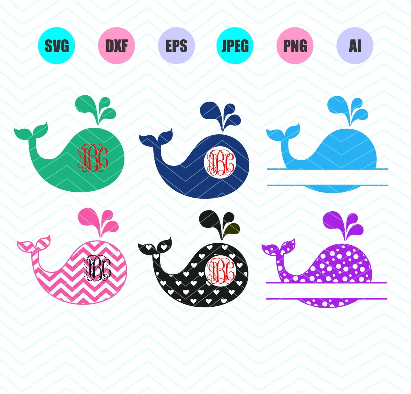 Baby Whale SVG,SVG File, DXF File, PNG File, Clipart ...