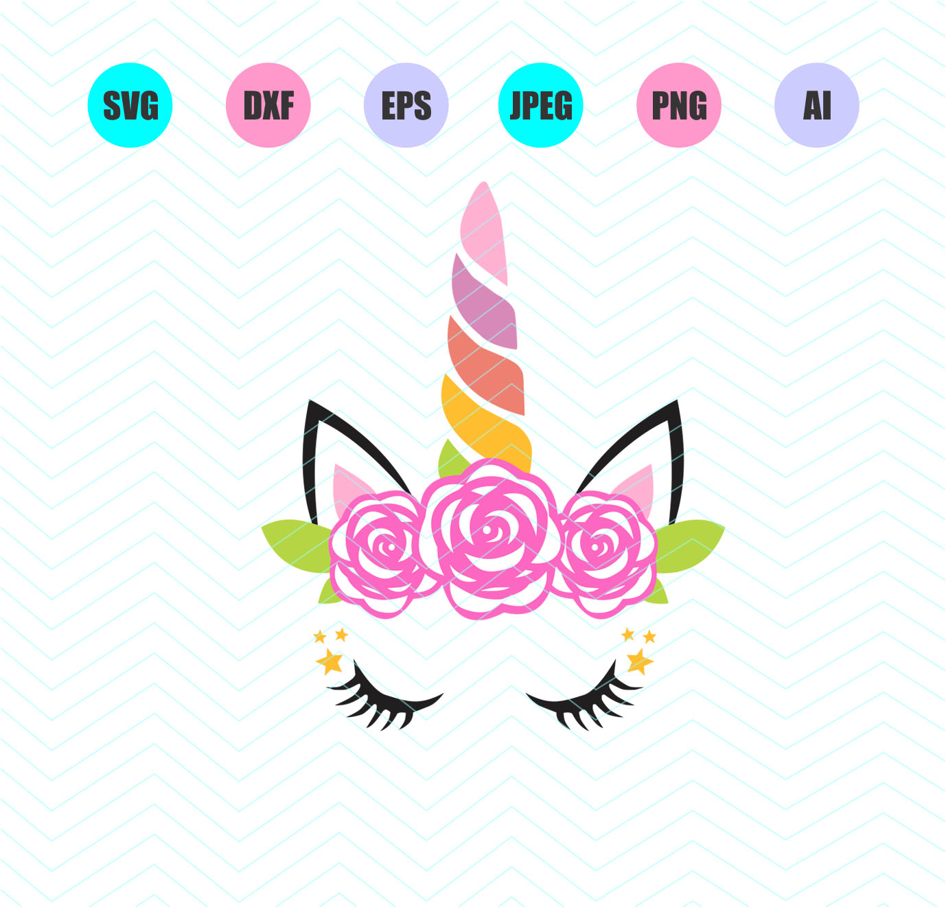 Free Free Unicorn Svg Face 515 SVG PNG EPS DXF File