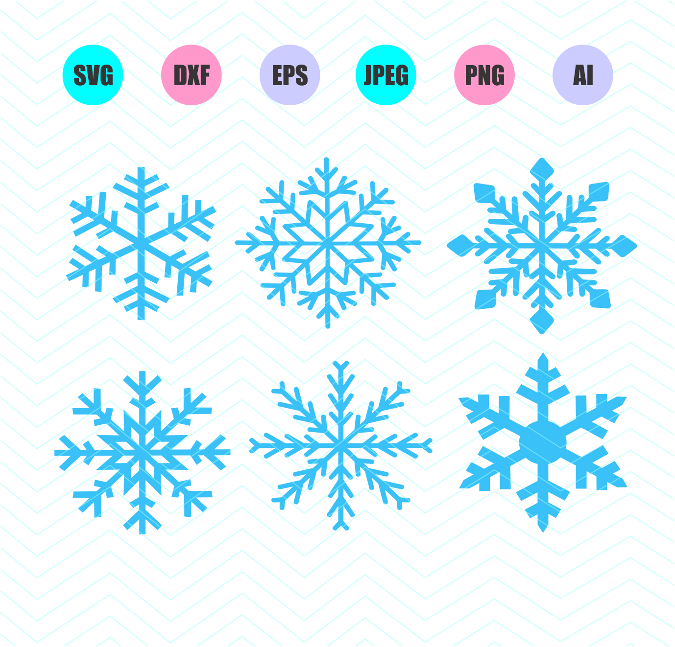 Snowflakes SVG Mini Pack Snowflakes SVG Collection : SVGCuts - SVG files  for your cutting machine (Cricut, Silhouette, Brother, SCAL, Siser and more)