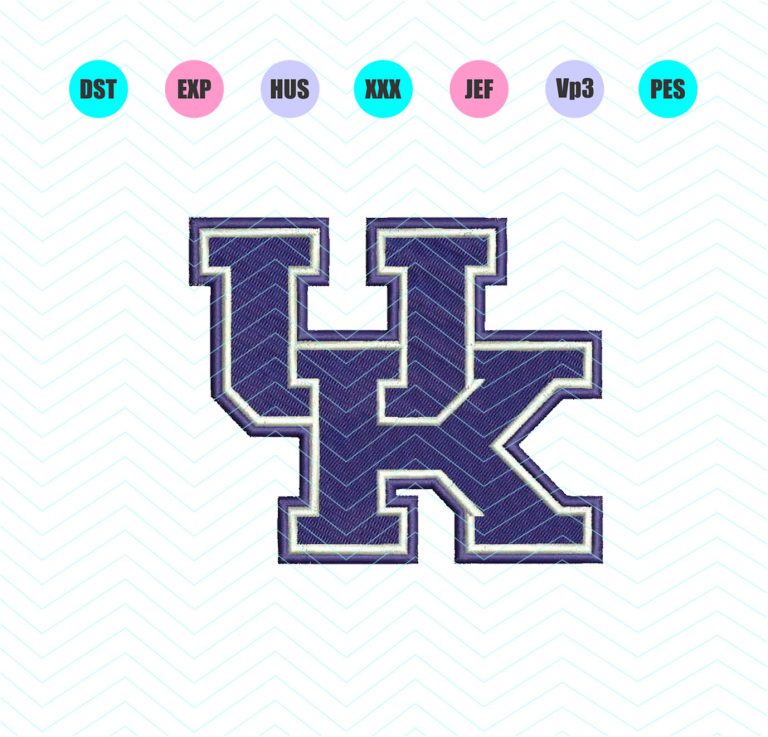 Kentucky Wildcats Logo Machine Embroidery Design 6 Sizes - INSTANT ...