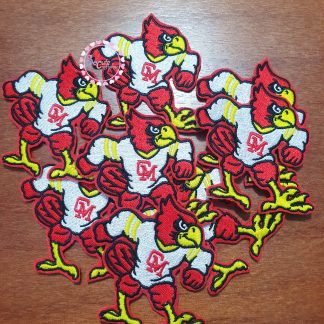 Louisville Cardinals Logo Embroidered Patch - Free Shipping