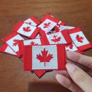 Canada Flag Embroidered Patch - Free shipping
