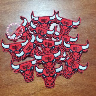 Chicago Bulls Logo Embroidered Patch - Free shipping