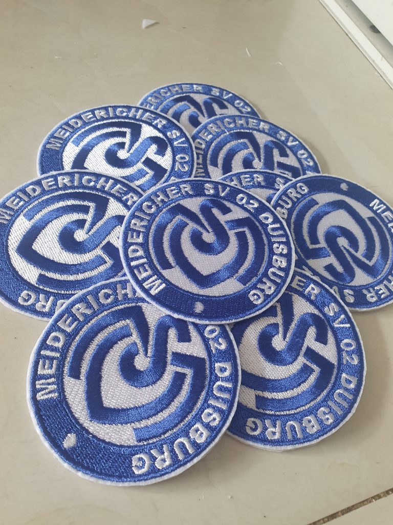 Customer embroidery work