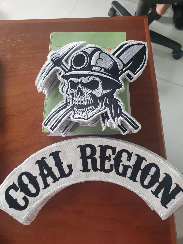 Customer embroidery work