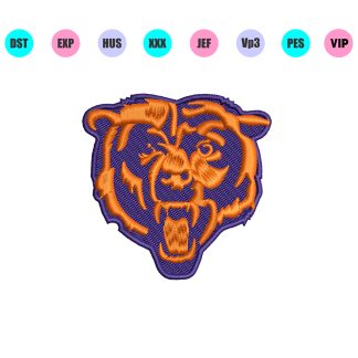 Chicago Cubs Embroidery Designs 4 Sizes - Instant Download