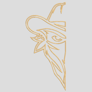 outlaw embroidery design